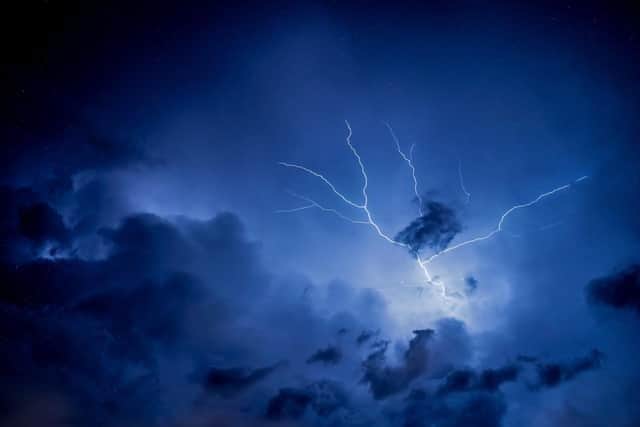 Heavy rain and thunderstorms are set to batter Lancashire this weekend (Credit: Rodrigo Souza)