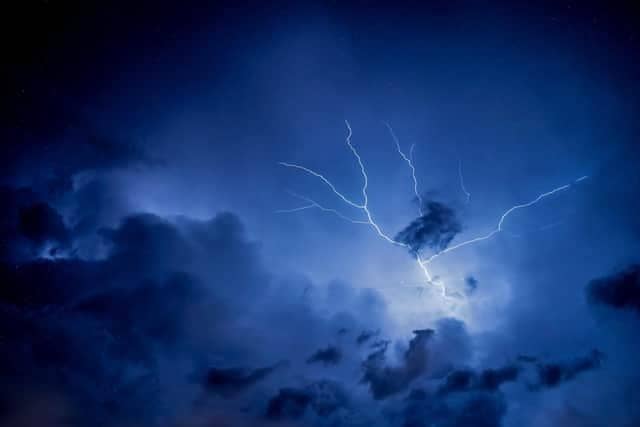 Heavy rain and thunderstorms are set to batter Lancashire this weekend (Credit: Rodrigo Souza)