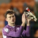 Harry Tyrer made a strong save in the latter stages of Blackpool's victory over Cambridge United.