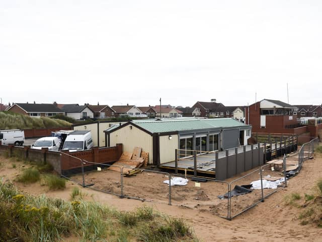 North Beach Wind Sports Centre next to North Beach car park