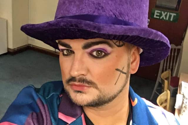The Boy George tribute act defended the programme and those who stripped naked.