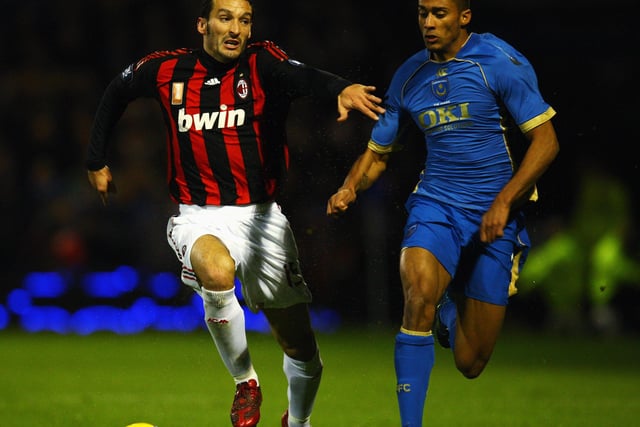 The defender spent the 08-09 season on loan at Fratton Park making 28 appearances. After his loan expiration he joined Italian giants Juventus on loan before spending seven years in the Championship for QPR, Nottingham Forest and Cardiff. After his contract in Turkey was torn up he revealed he was considering an early retirement but has since returned to Cardiff. (Photo by Paul Gilham/Getty Images)