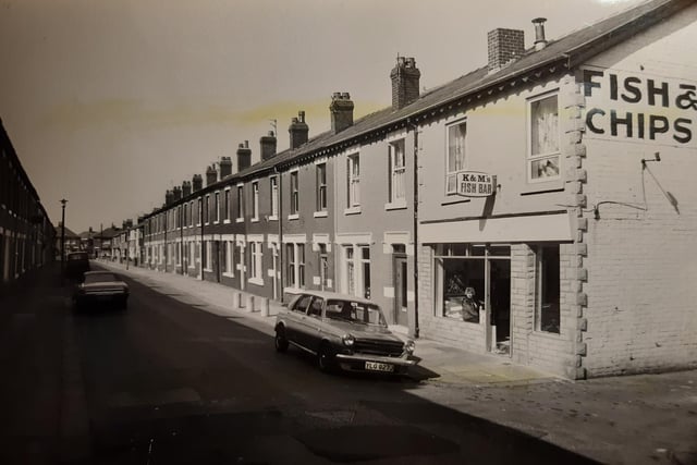 Hodder Avenue in 1984. Hilda Dobson had lived there for 69 years but was forced to move when the street was demolished