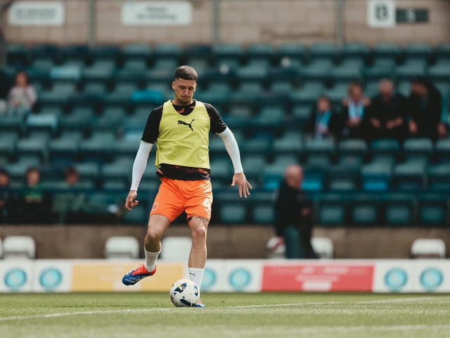 Olly Casey dealt with any aerial tests well, and commanded the back line following the second half sending off.