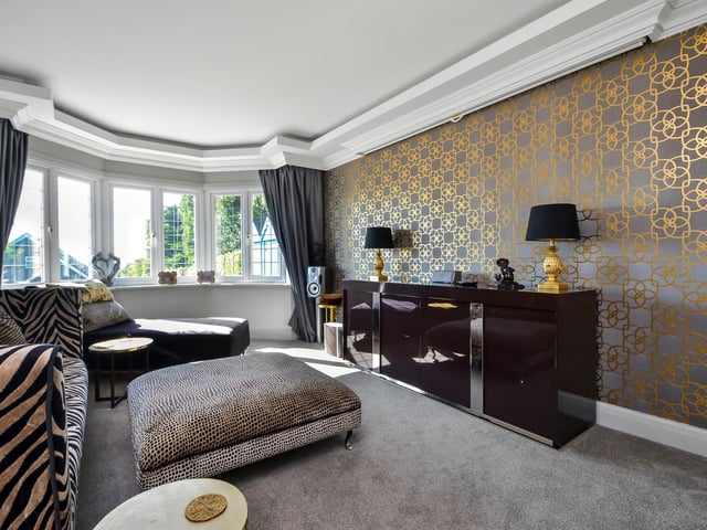 This is Rathgar. A four bedroom home in Portsdown Hill Road, Bedhampton, that is on sale for £1.19m. It is listed by Fine and Country.