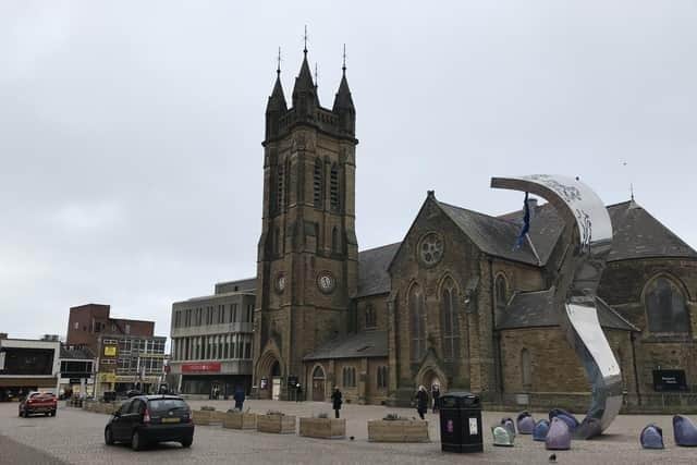 New traffic restrictions are being trialled for Blackpool town centre, including  St John's Square