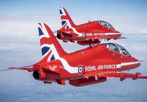 The Red Arrows take to the skies