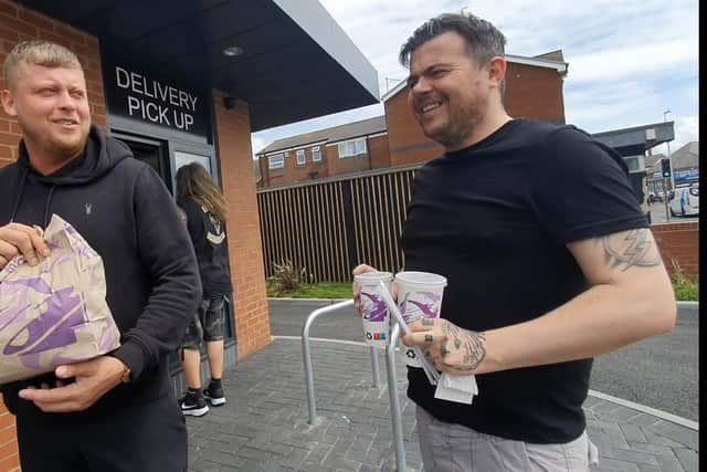 Customers react to Taco Bell in Blackpool