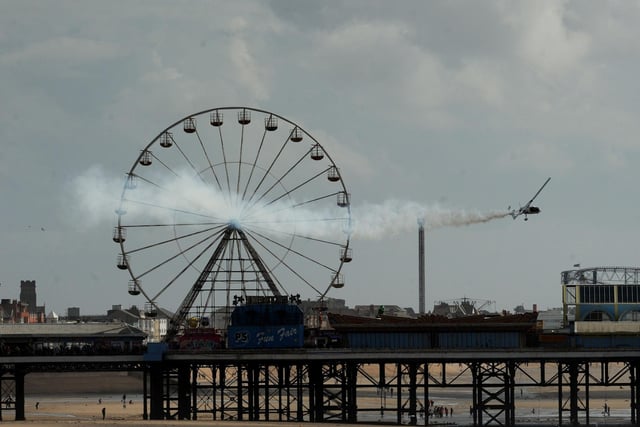 Gyroplane at Blackpool Air Show in 2014