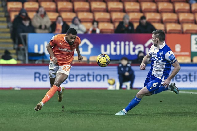 CJ Hamilton has recently extended his contract at Bloomfield Road until 2026. 
In the win against Bristol Rovers he had a number of dangerous moments on the wing.