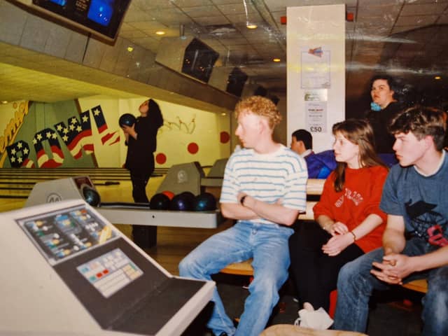 This picture from 1995 highlighted Premier's 'super hi-tech facilities'
