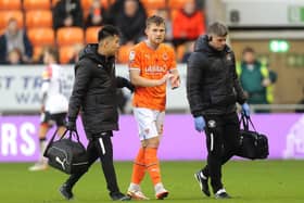 Thorniley took a heavy shot to the head during the game against Luton in November