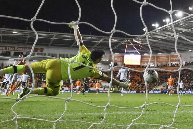Blackpool lost 3-1 to Derby on Tuesday night Photographer Lee Parker/CameraSport