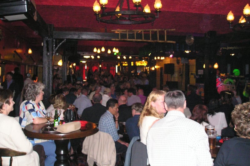 A party night at the Merrie England in 2004