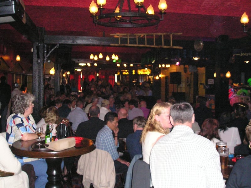A party night at the Merrie England in 2004