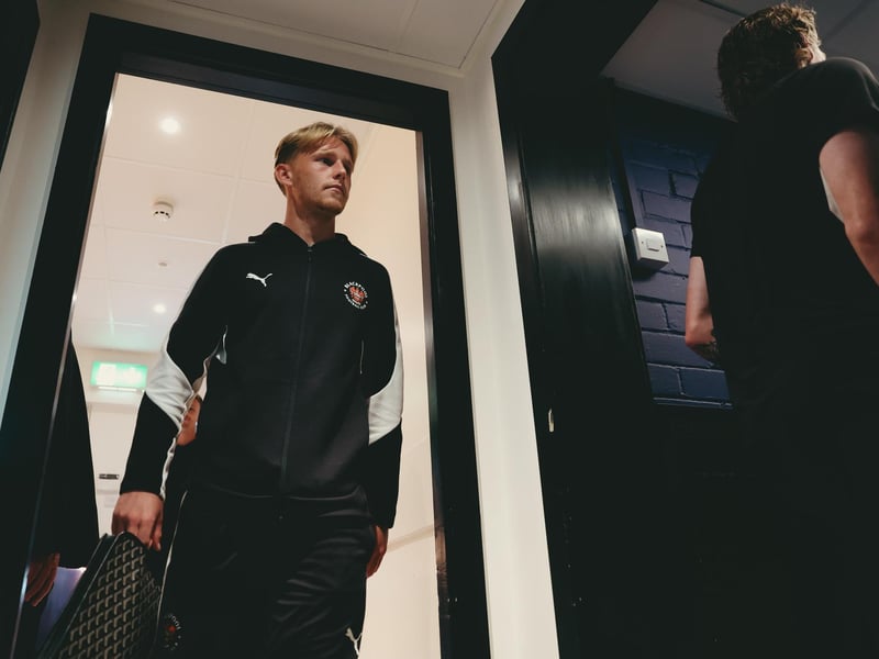 Finley Munroe was introduced during the second half, and executed his defensive duties well.