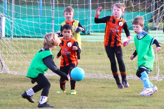 Lytham Junior Maroons and Poulton Town Leopards met in the B&DYFL last weekend Picture: Karen Tebbutt
