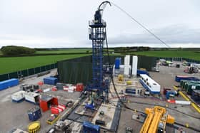 he Cuadrilla hydraulic fracturing site at Preston New Road shale gas exploration site in Lancashire. The Government has confirmed it is lifting the moratorium on fracking in England, arguing it will help bolster energy security following Vladimir Putin's invasion of Ukraine.