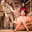 Joe Pasquale and the cast of Some Mothers Do 'Ave 'Em