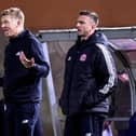 David Longwell (left) praised the AFC Fylde players Picture: AFC Fylde