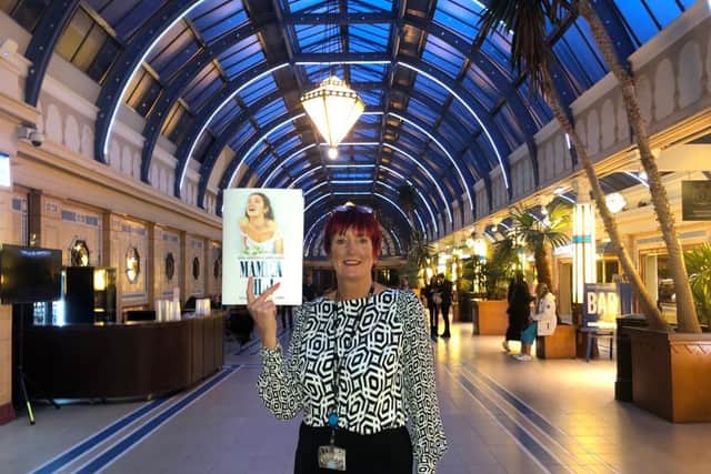 Lynda Baker, guest services manager at the Winter Gardens. She has worked at the venue for 35 years after arriving in Blackpool as a teenager