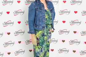 Sarah at Slimming Worlds head office for Ambassador day
