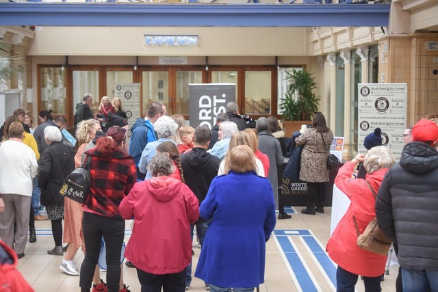 Sir Lenny Henry's book signing took place on Sunday October 9.