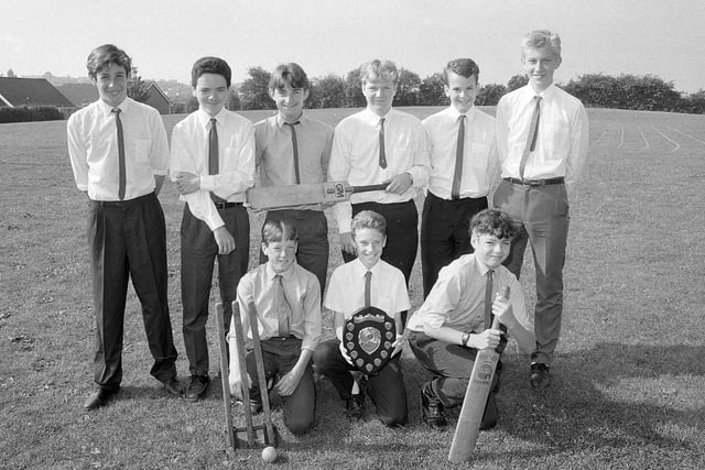 Mansfield's Windmill Ridge School pupils in 1990