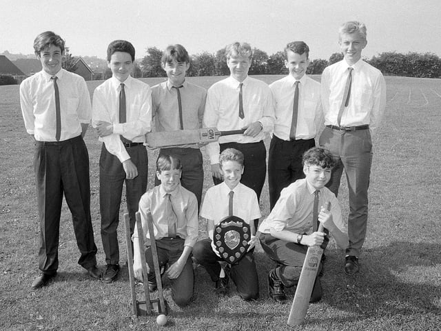 Mansfield's Windmill Ridge School pupils in 1990
