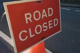 The eastbound entry slip road at Junction 13, M65 motorway is currently closed due to a fallen tree while police try to resolve the issue
