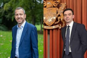 Chorley Council leader Alistair Bradley and the leader of Wyre Council, Michael Vincent, are different sides of the the divide over the future of local government in Lancashire