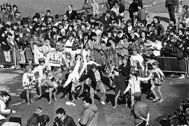 This was when Keith Chegwin brought Saturday Superstore to Blackpool in the 1980s