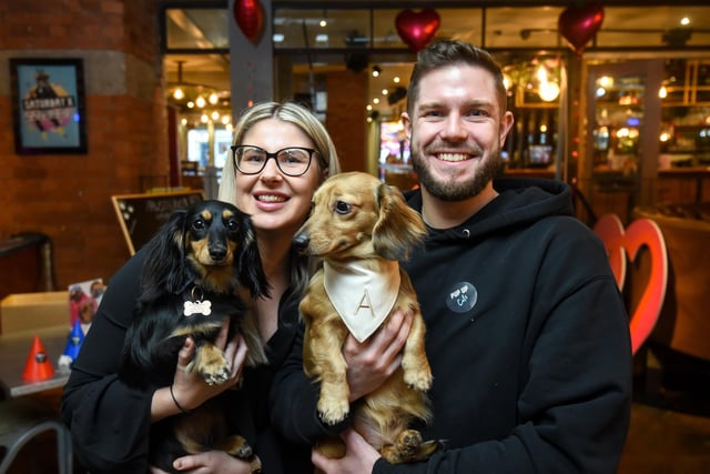 Grant and Ursula Hutchinson with Pippa and Arlo.