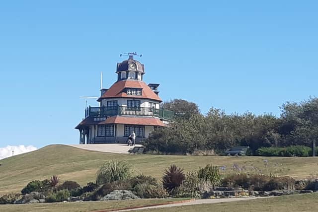 The newly renovated Mount Pavilion, Fleetwood