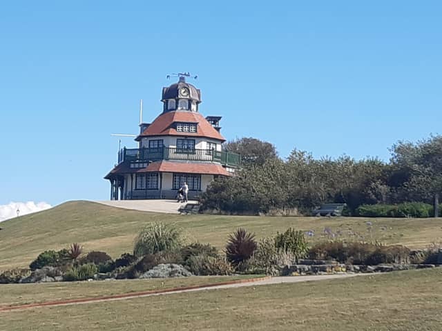 The newly renovated Mount Pavilion, Fleetwood