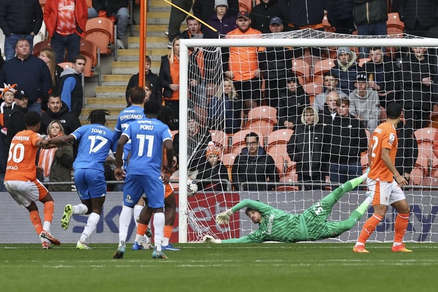 Dan Grimshaw remains Blackpool's first choice keeper in the league.
At the weekend, he was on hand with a penalty save in the 4-2 defeat to Peterborough United. 
So far this season, he has kept six clean sheets.