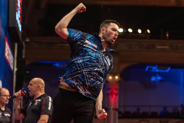 Luke Humphries claimed Betfred World Matchplay victory the hard way at the Winter Gardens