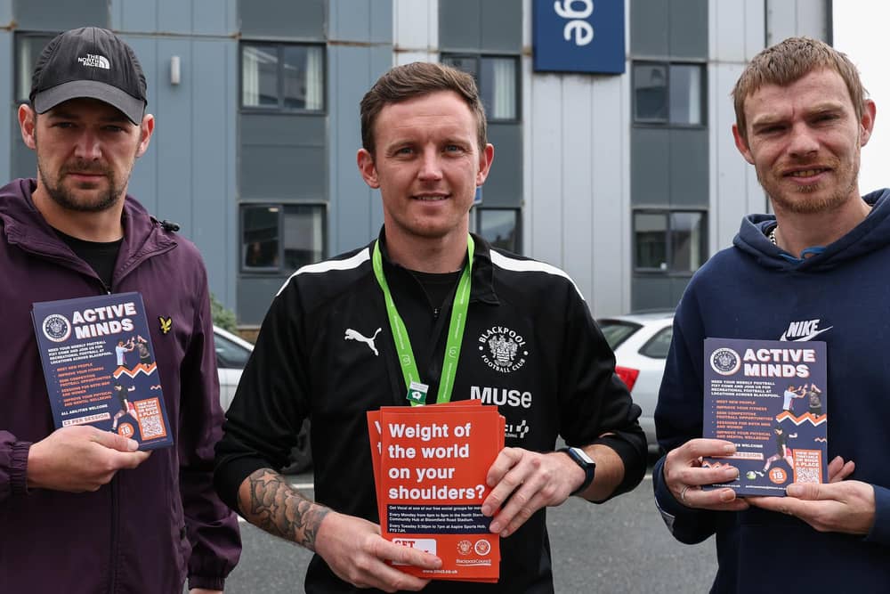 Active Minds football sessions for men and women will continue during May Photo: Lee Parker/CameraSport