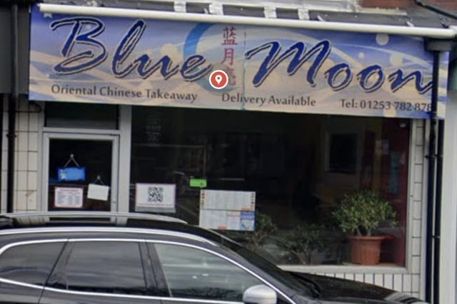 Rated 5: Blue Moon at 13 St Davids Road South, Lytham St Annes; rated on September 20