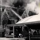 Fire takes hold at Blackpool Pleasure Beach in 1982