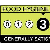 The staff canteen at the Valeo Confectionery factory in Vicarage Lane was handed a three-out-of-five food hygiene