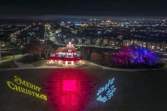 An aerial view of Fleetwood Lights. Photo by Gregg Wolstenholme