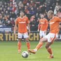 Jordan Rhodes is on loan at Blackpool from Huddersfield Town. He wants to say at Bloomfield Road, but how much would it cost to do so? 