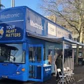 The 'Your Heart Matters' bus will be in Blackpool this week