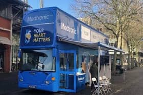 The 'Your Heart Matters' bus will be in Blackpool this week