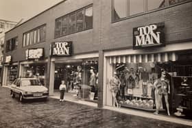 Every teen's favourite Top Shop and Top Man, 1987