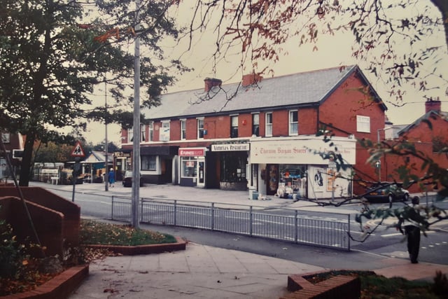 A view of Thornton shops in Victoria Road East, 1995