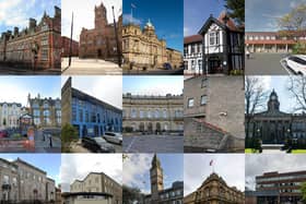 Fifteen to...one, two, three, four or five?  Lancashire's councils can't agree how many of them there should be in future (images: National World/Google)