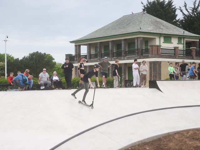 Opening of the new skate park in Stanley Park