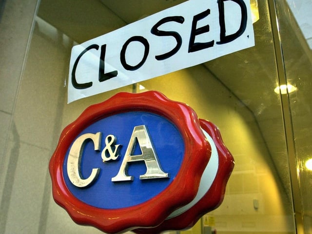The sign said it all...